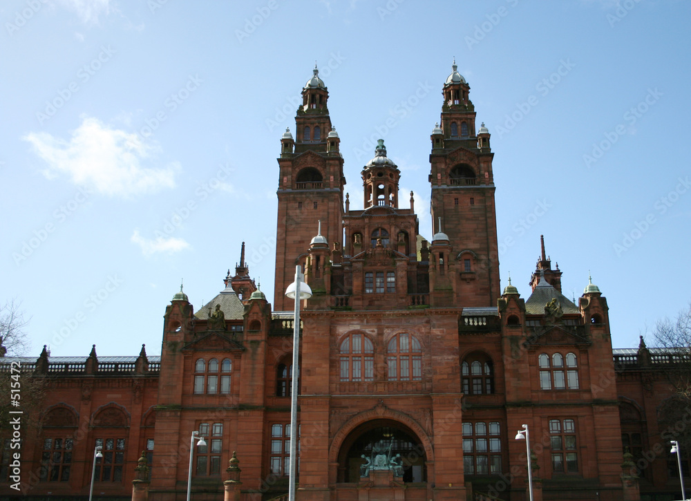 Fototapeta premium kelvingrove museum, glasgow, scotland