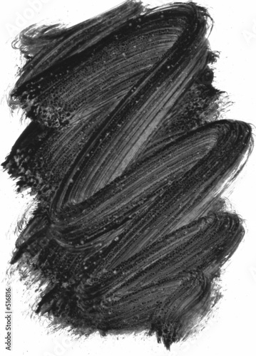 black painted element