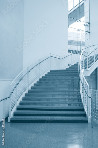 stairs in a high-tech company