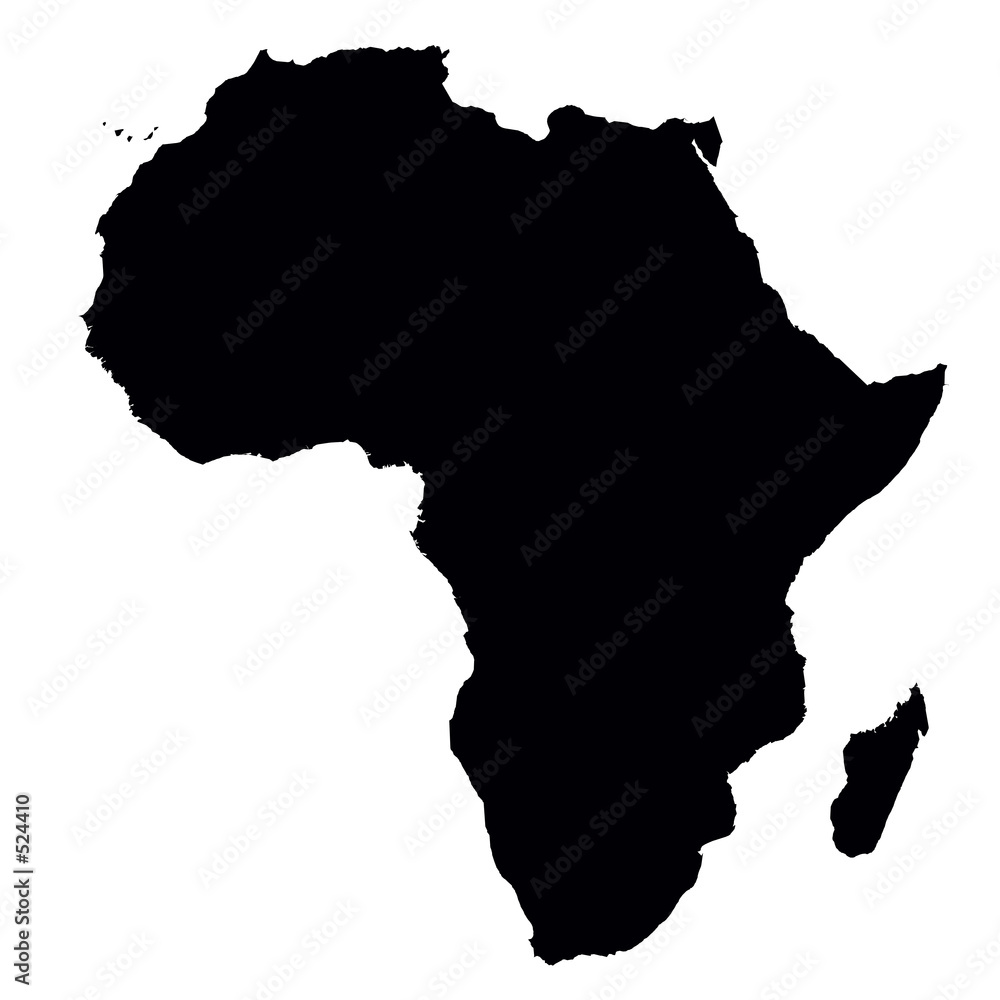 Naklejka premium afryka - afryka - afrika