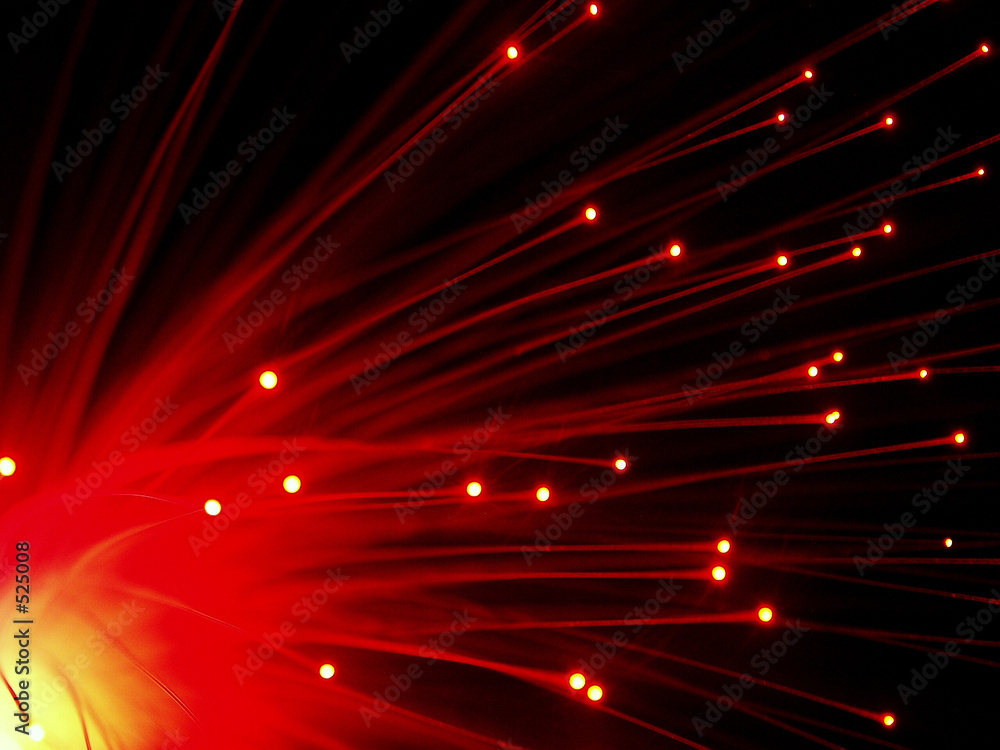 Naklejka premium fiberoptik