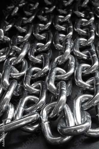 chained row (black and white)