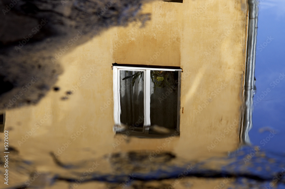 window in the pool