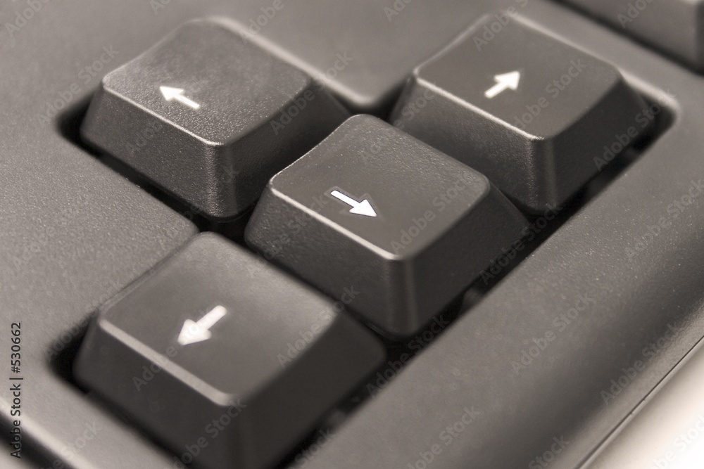 arrow keys arrow keys