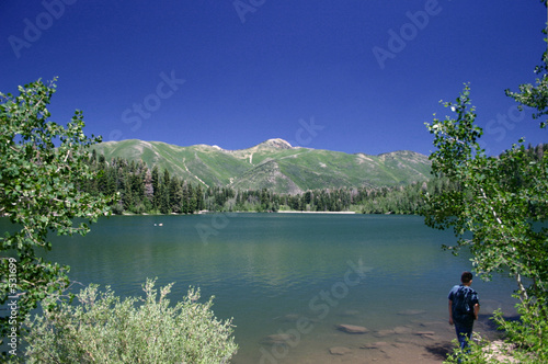 payson lake panorama #1 photo
