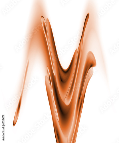 liquid coffee / cocoa splash