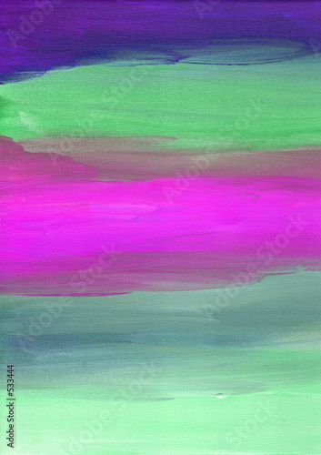 canvas - hand painted gradient