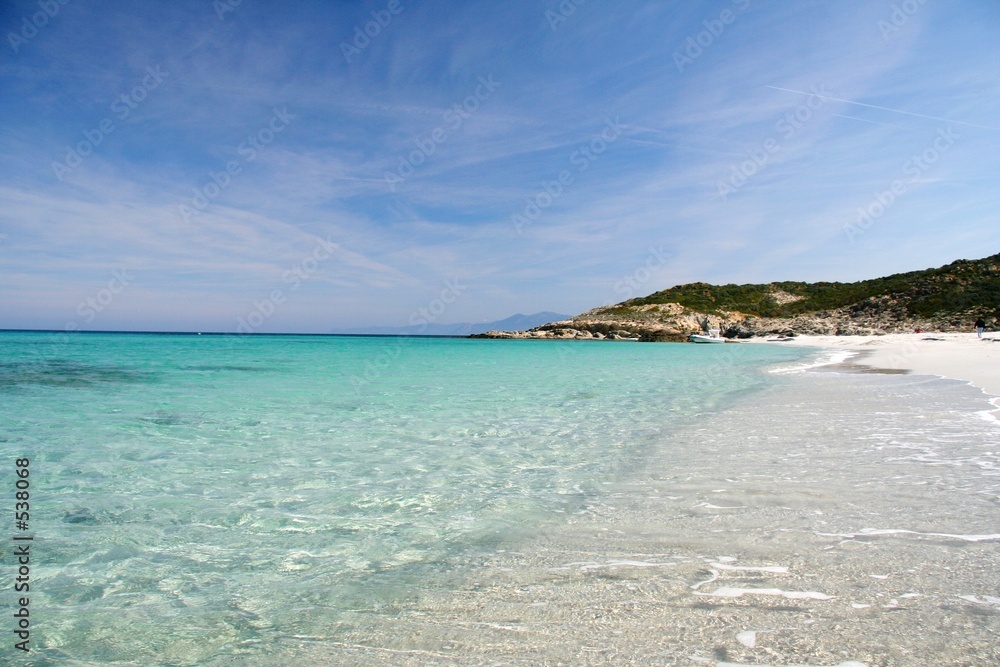 Obraz premium Beam Beach, Korsyka