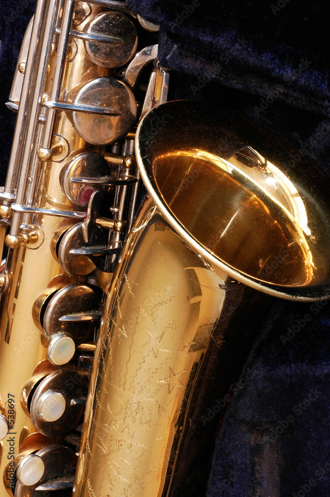 Foto vintage saxophone