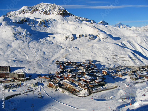 tignes - ski town photo