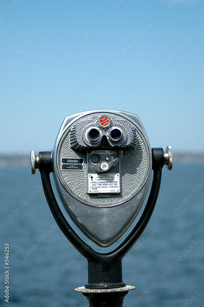 coin operated binoculars