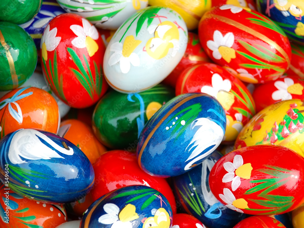 Fototapeta premium easter eggs