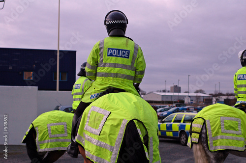 uk police horse and rider photo