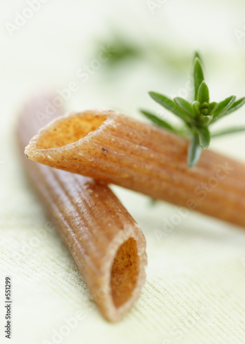 whole wheat pasta photo