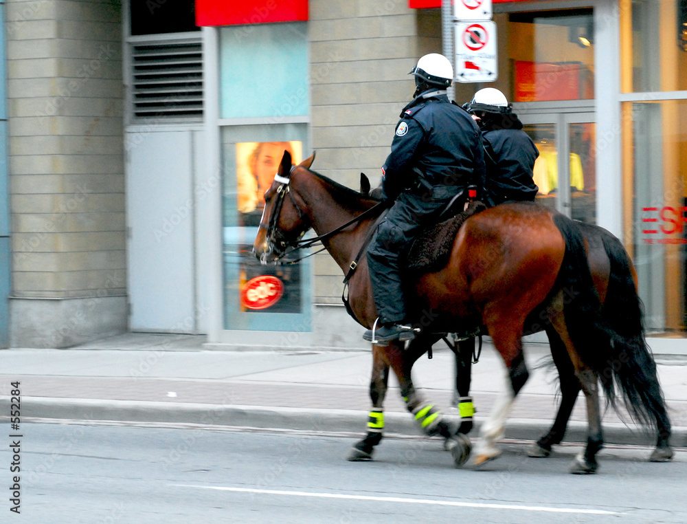 Φωτογραφία police montée toronto3
