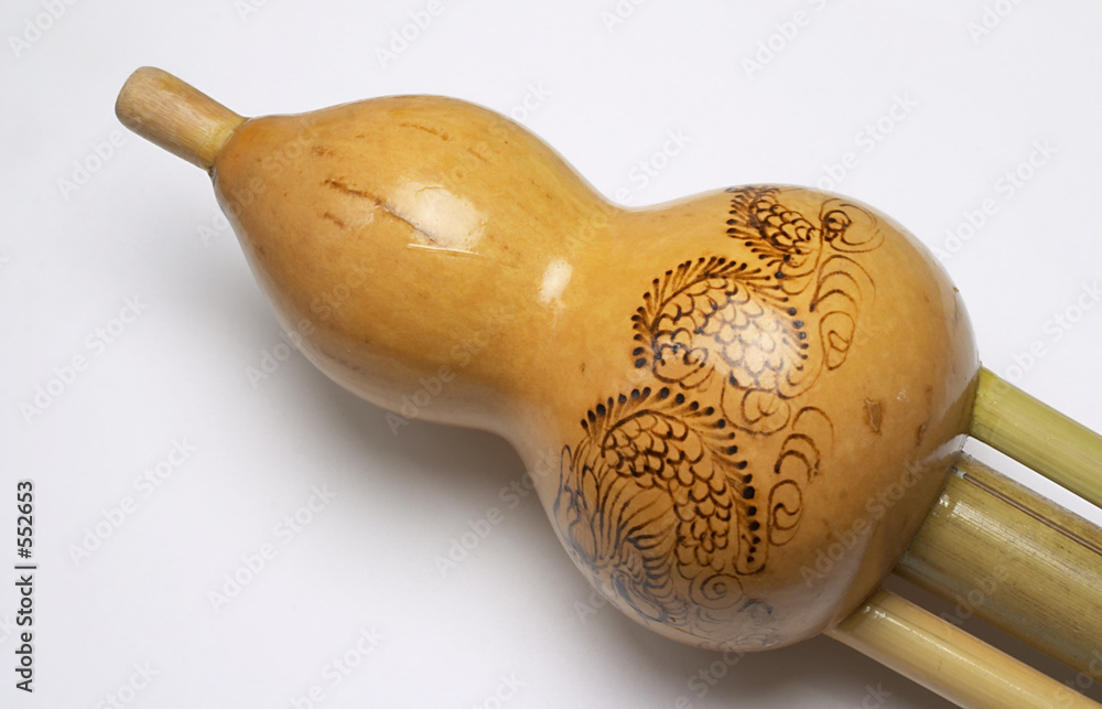 Φωτογραφία hulusi. musical instrument huluxiao