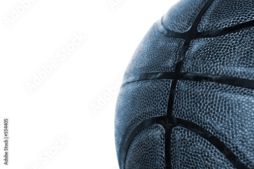basketball on white photo