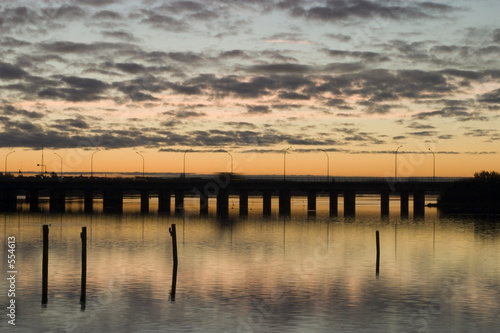 bridge at sunset © Christian Noval