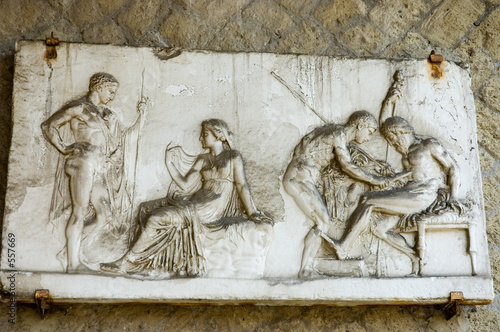 fresco from Herculanum excavations 6