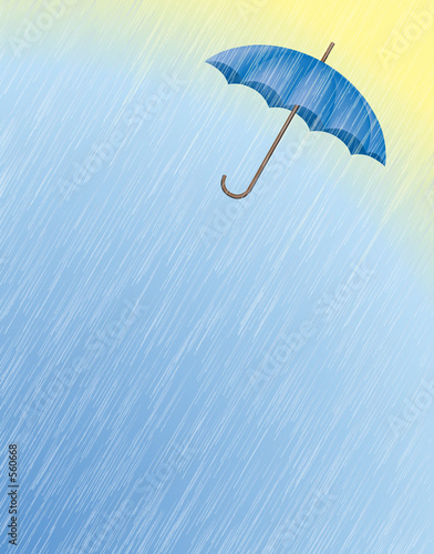 rain & umbrella