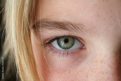Fotografie regard d'une blonde