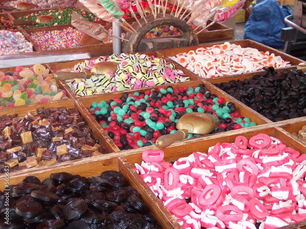 Fototapeta premium ils sont bons mes bonbons
