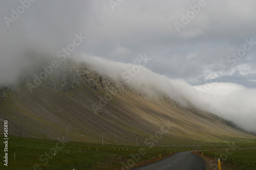 fog in the mountains