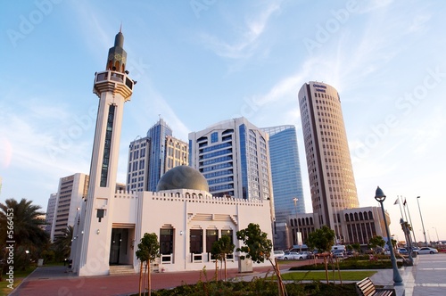 abu dhabi mosque photo