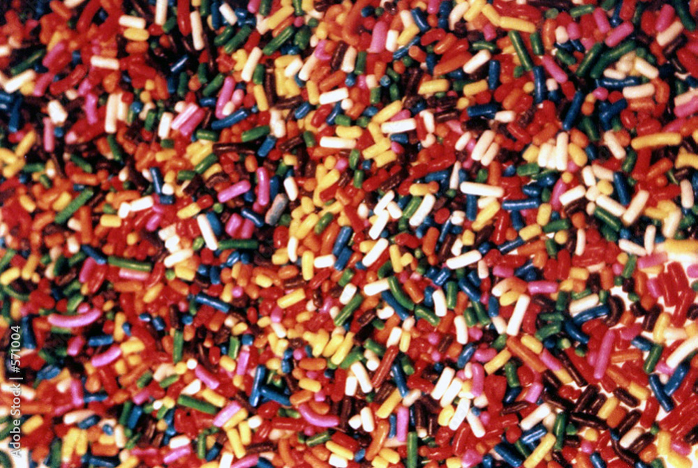 rainbow sprinkles