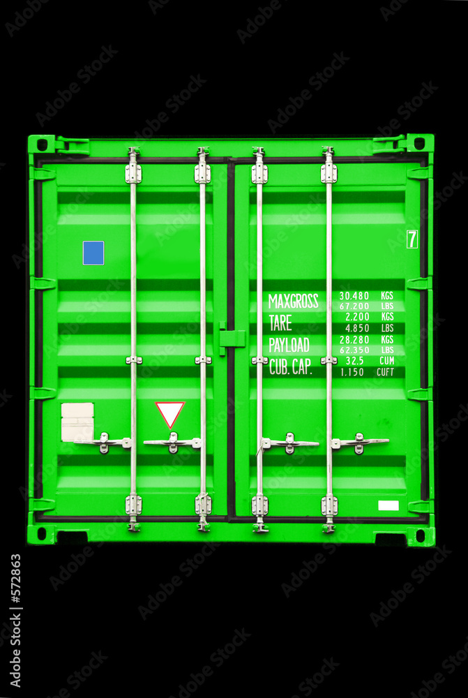 container grün-schwarz container grün-schwarz