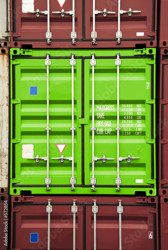 container grün-color