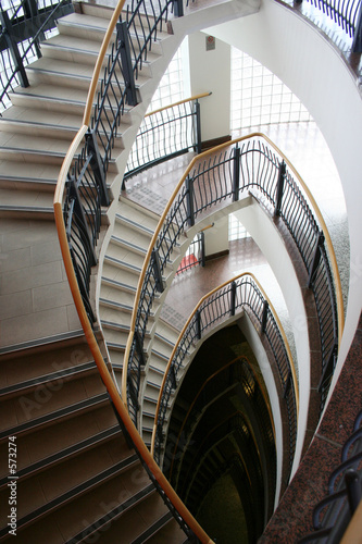 staircase looking down