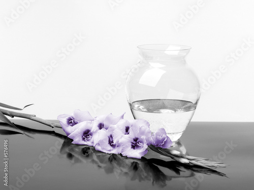 blumen mit vase