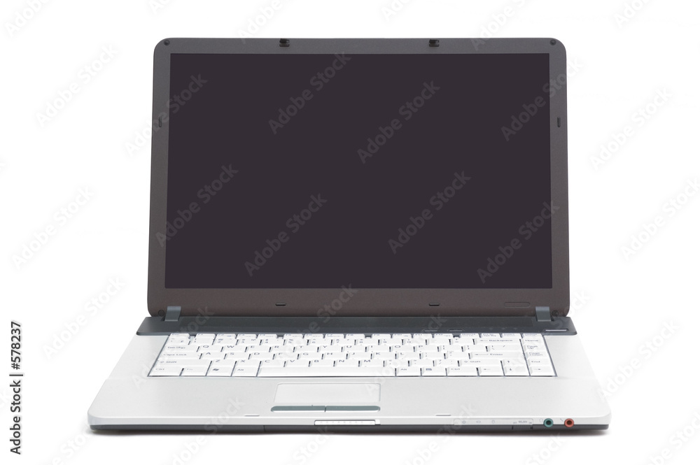 blank screen of notebook, just add your text or picture