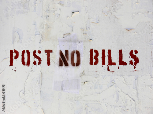 post no bills