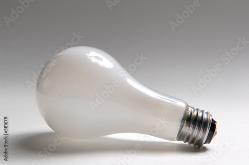 light bulb laying on side
