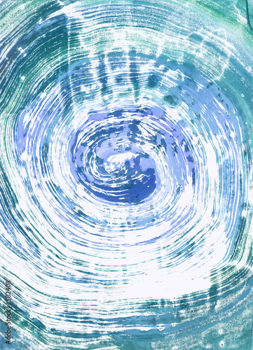 watercolour monoprint