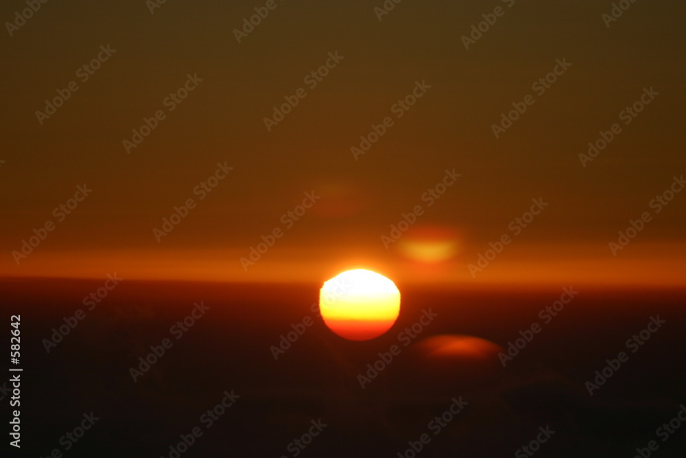 levée de soleil sur le mont sinai