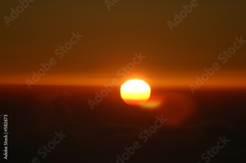 lev  e de soleil sur le mont sinai