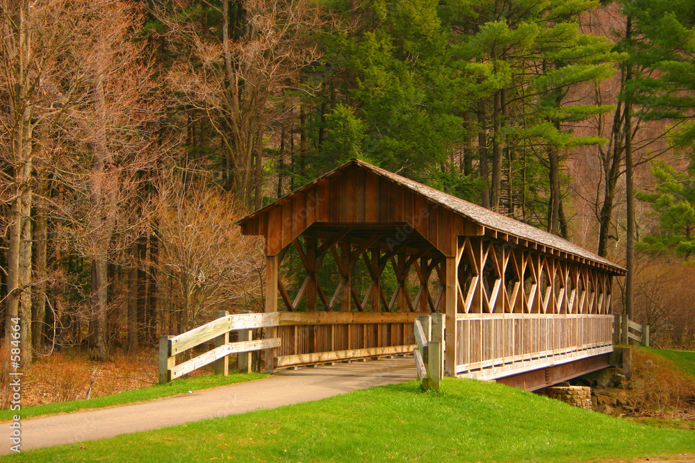 Fotografie covered bridge