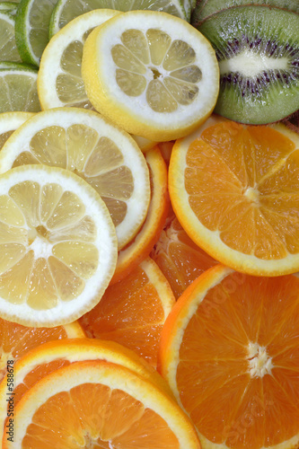 Billede på lærred fruit assortment