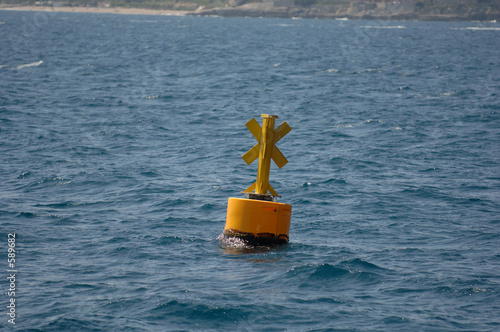 yellow buoy