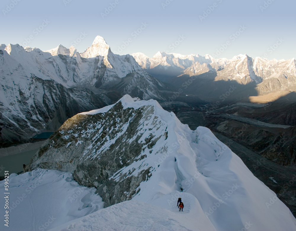 Foto island peak - nepal