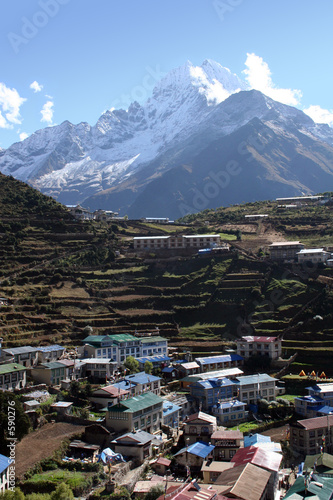 фотографія namche bazar - nepal