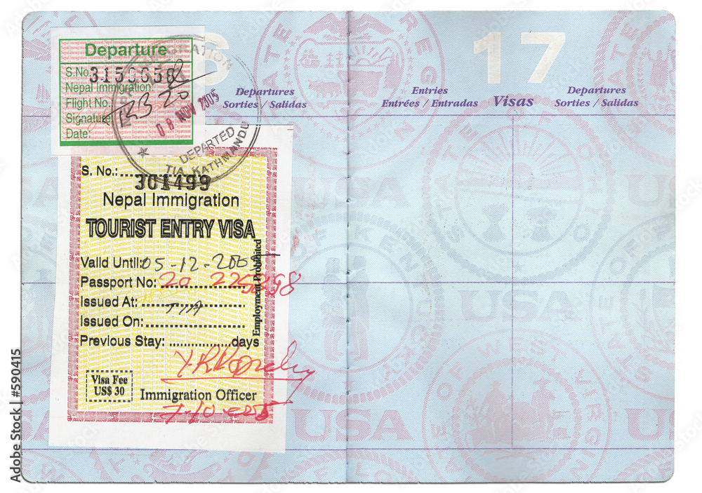passport tourist visa