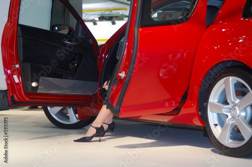 red car