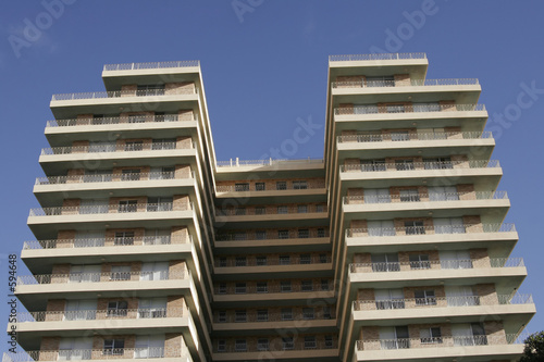 urban apartment building