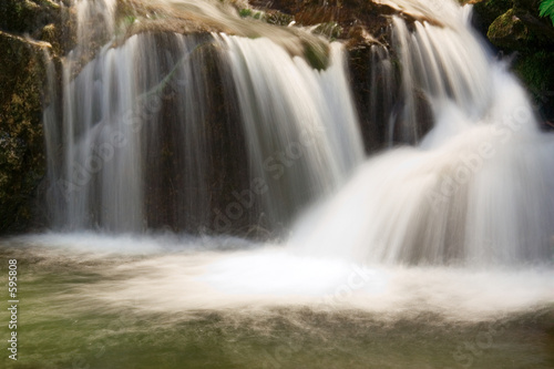 waterfall in national park rila