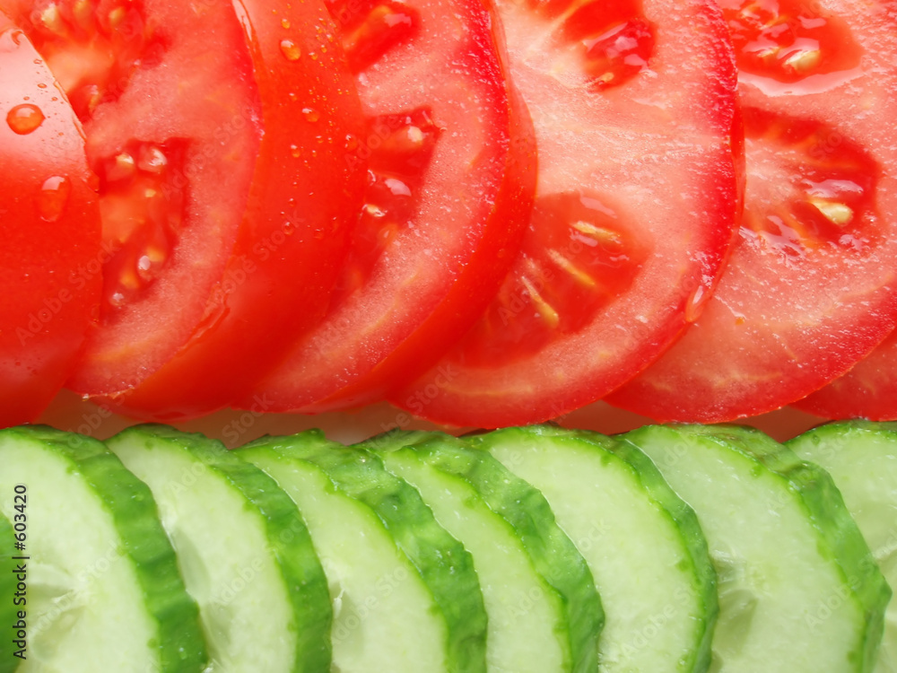 salad on plate salad on plate