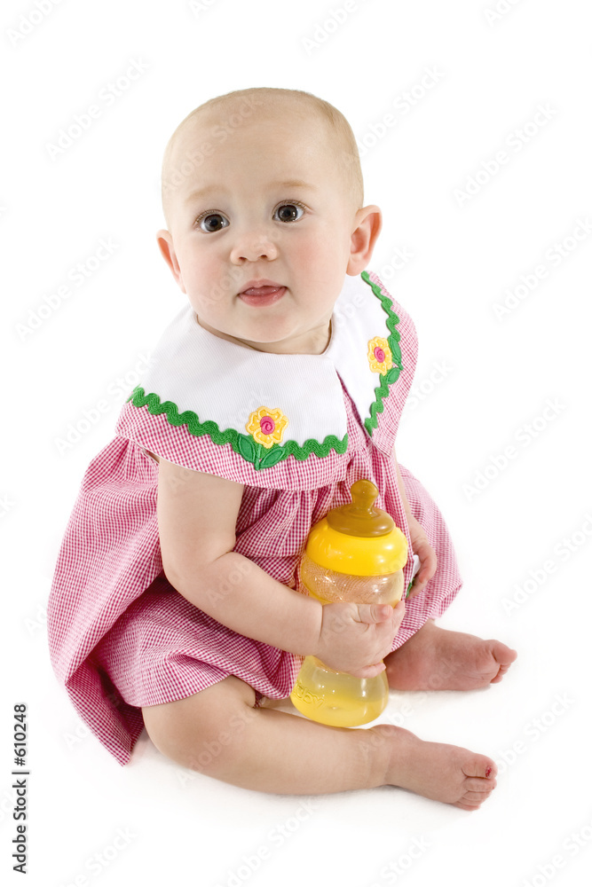 baby with bottle baby with bottle